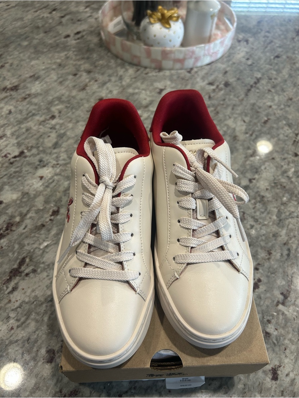 Coach Year of the Snake Leather Sneakers - Picture 3 of 12